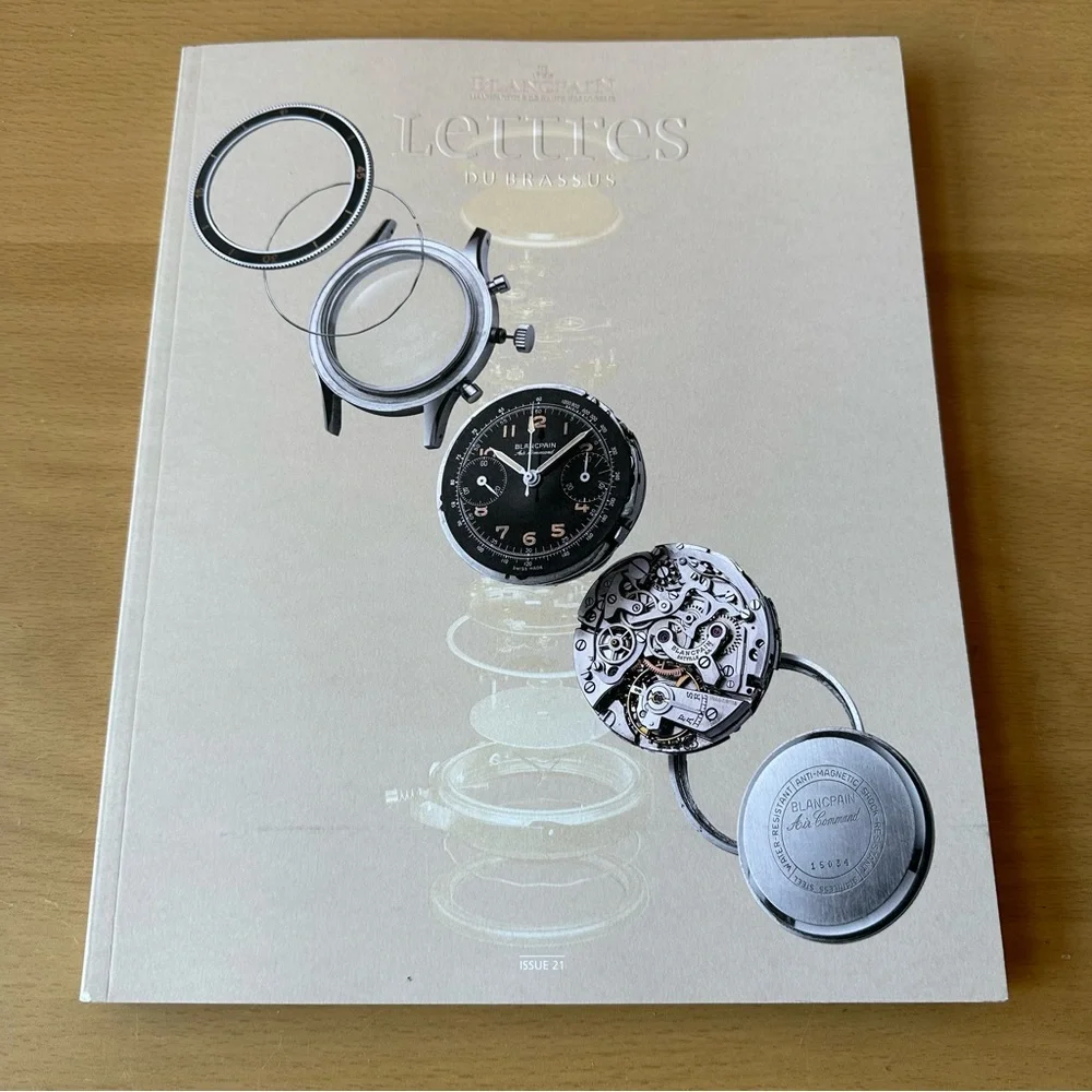 Blancpain Lettres Du Brassus Issue 21 Watch Catalog